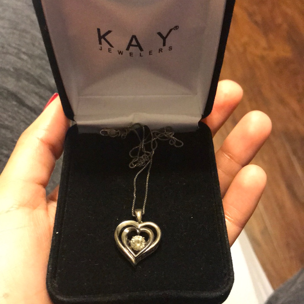 Rhythm Necklace Sapphire Sterling Silver 75$